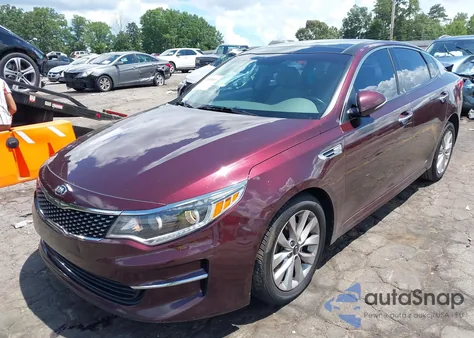 2016 Kia Optima Ex z USA, uszkodzony, nr VIN 5XXGU4L37GG009108